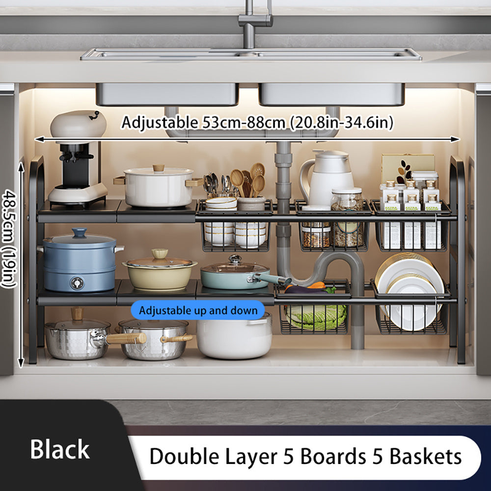 Expandable Cabinet Rack