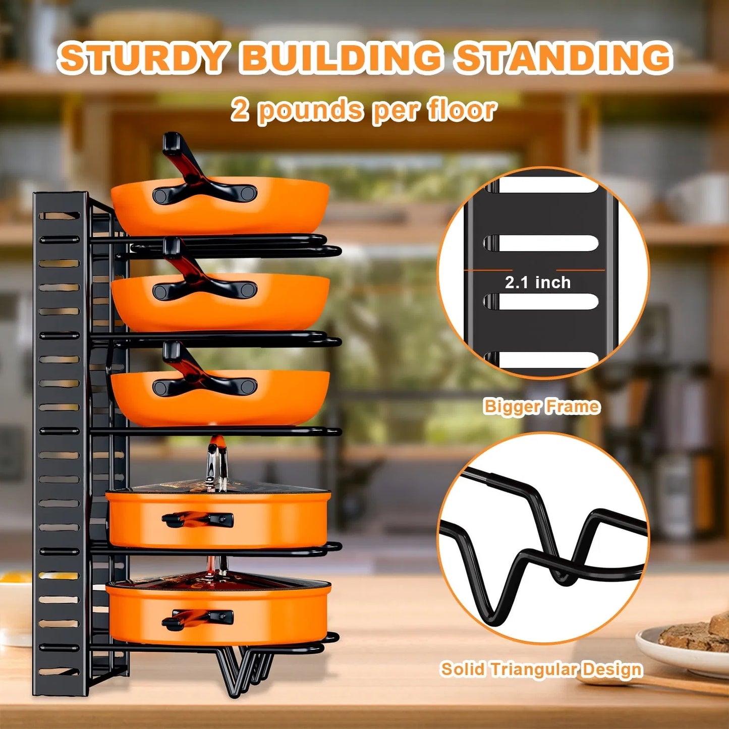Versatile Pot Rack