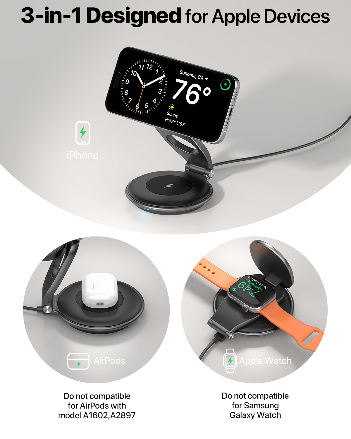 3-in-1 Charging Station