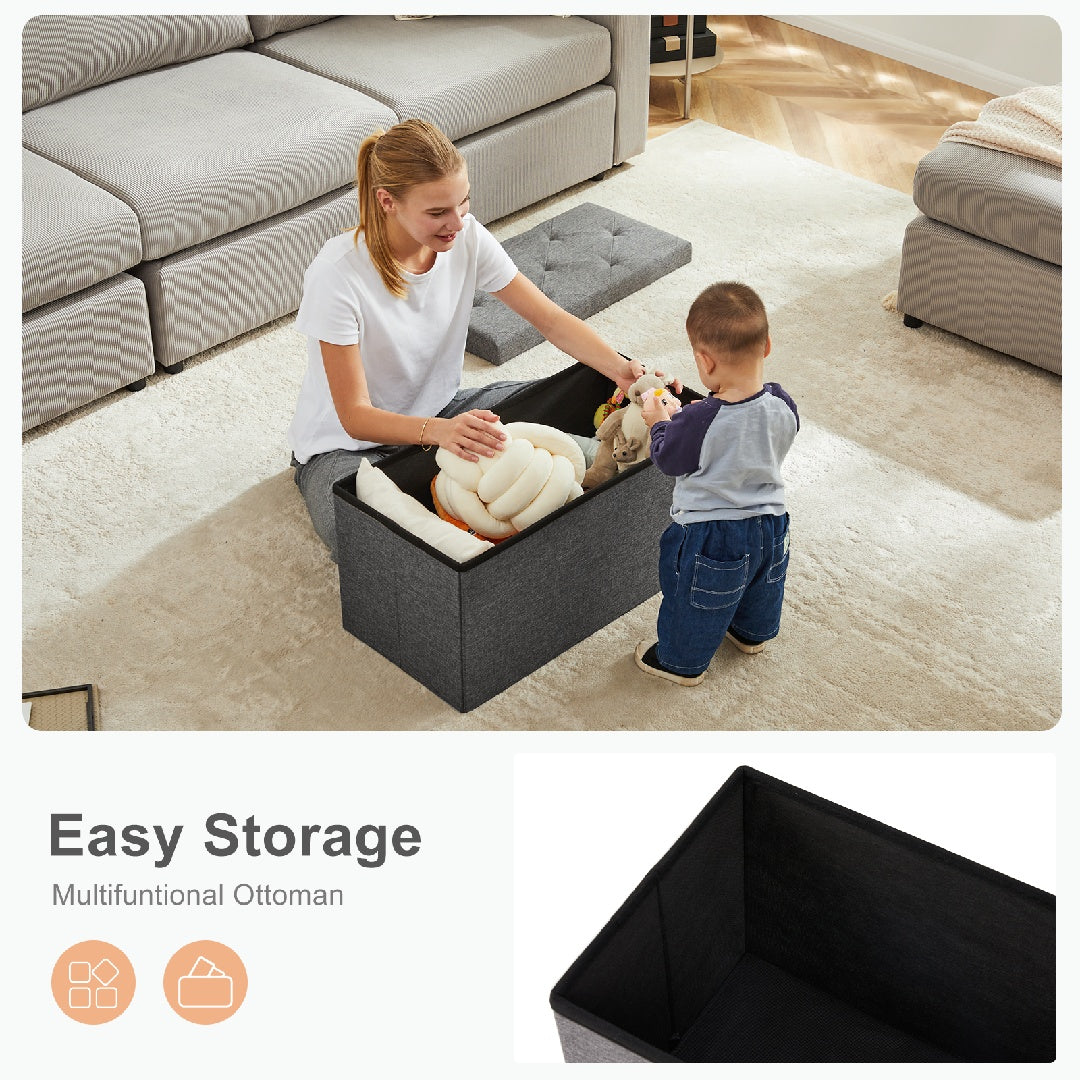 Versatile Storage Ottoman