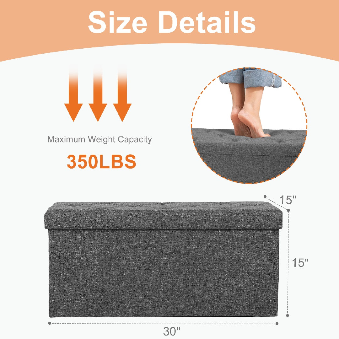 Versatile Storage Ottoman