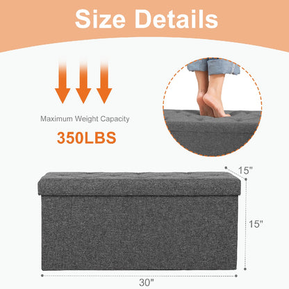 Versatile Storage Ottoman