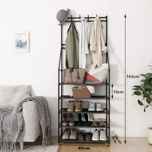 Entryway Organizer Rack