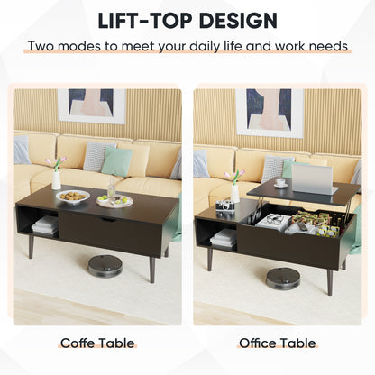 Lift-Top Coffee Table
