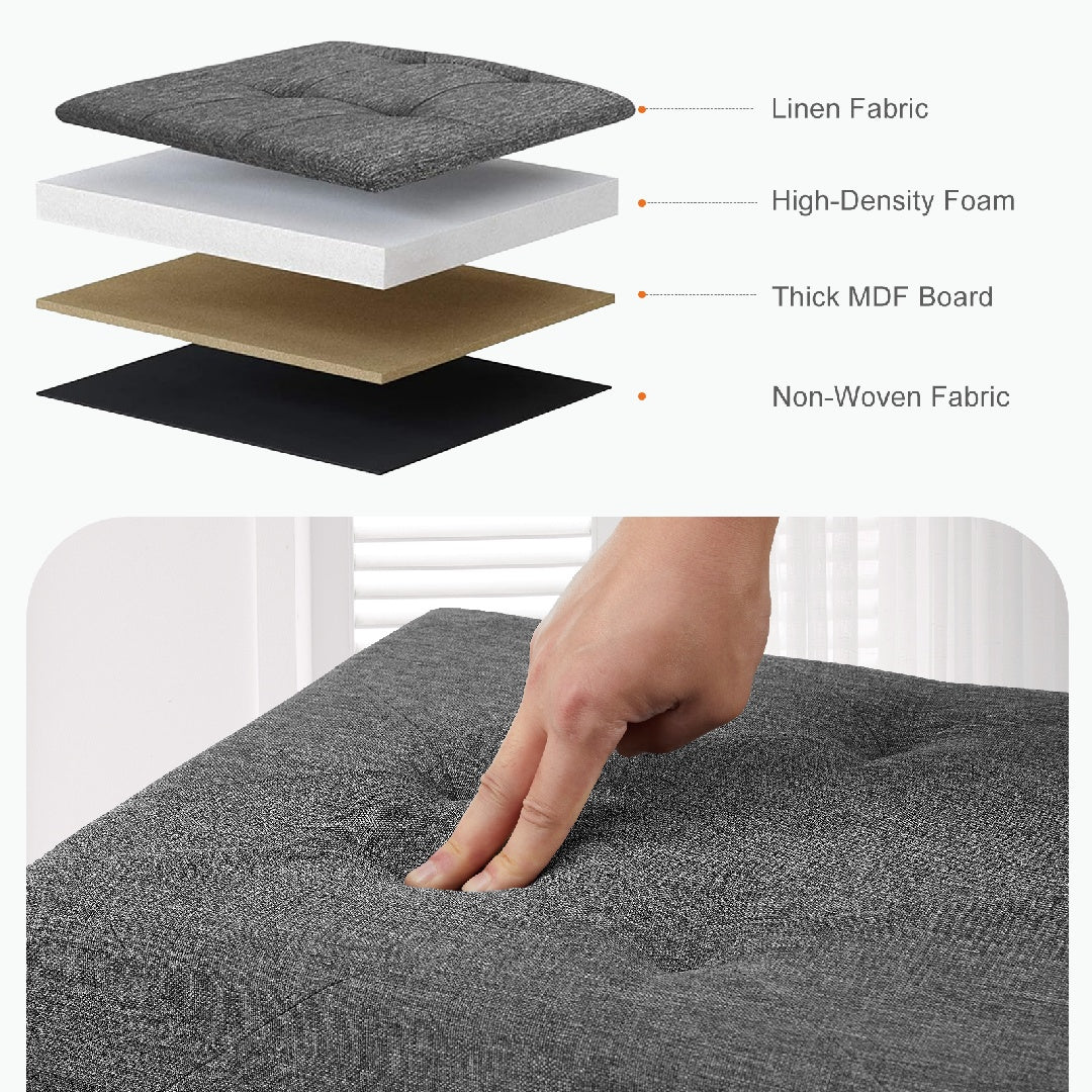 Versatile Storage Ottoman