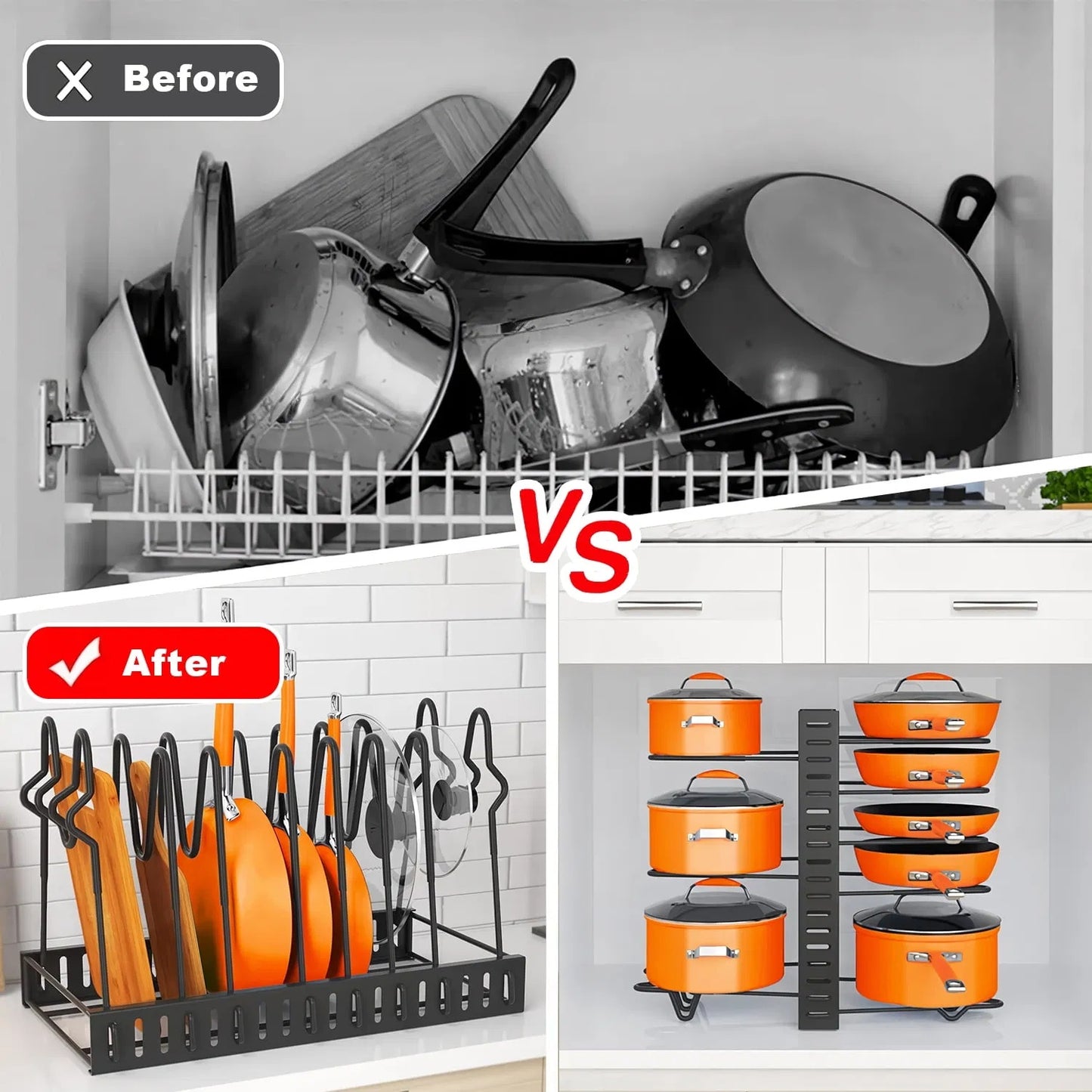 Versatile Pot Rack