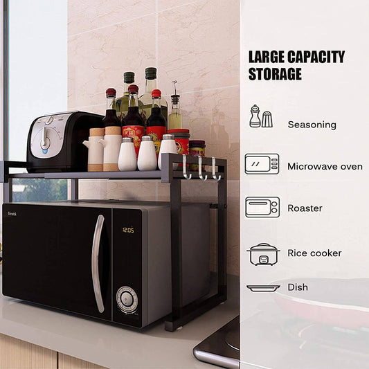 Adjustable Microwave Rack