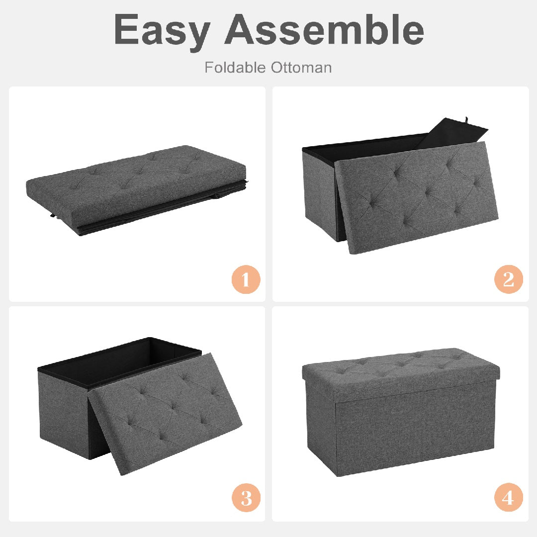Versatile Storage Ottoman