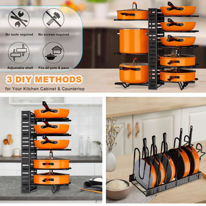 Versatile Pot Rack
