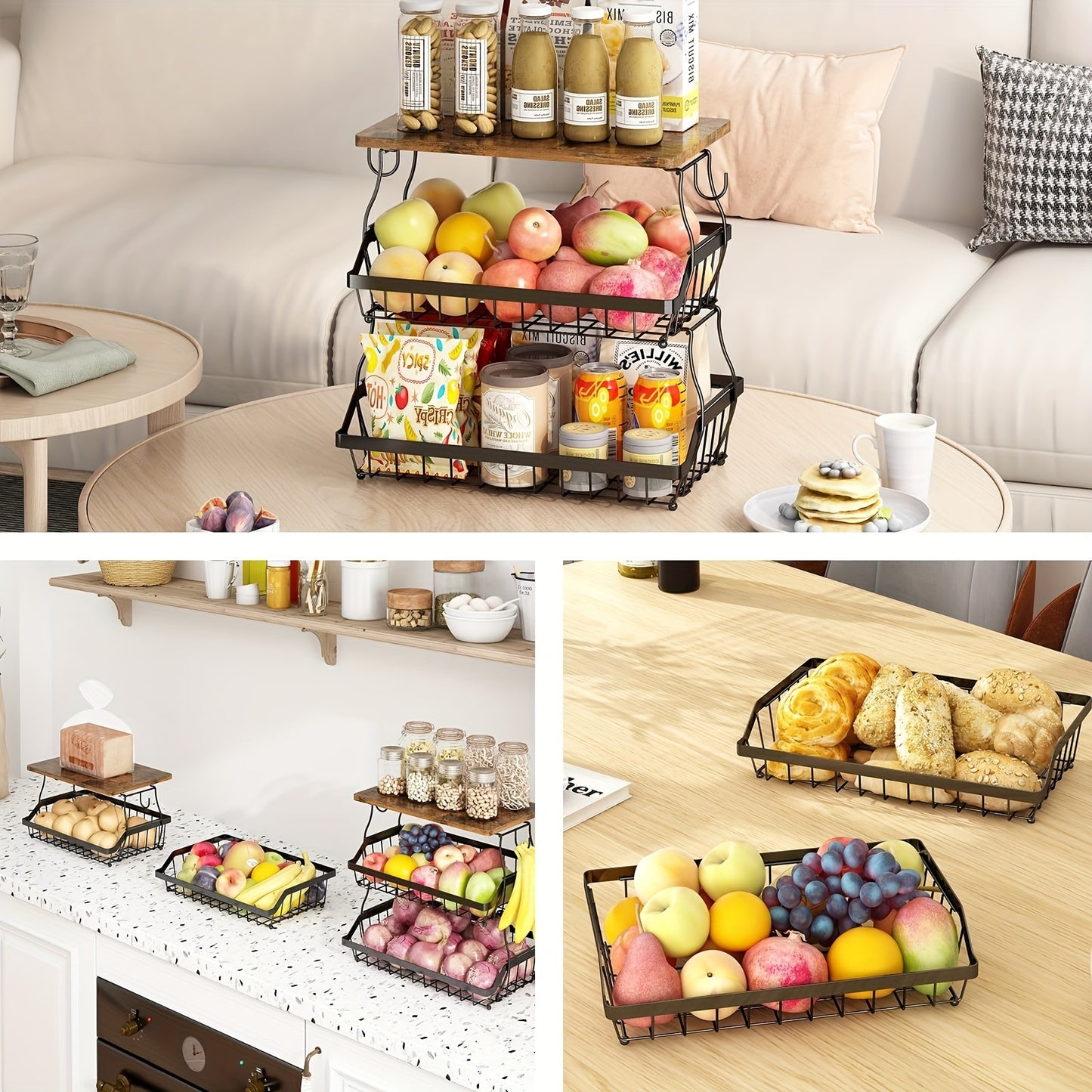 Elegant Fruit Basket