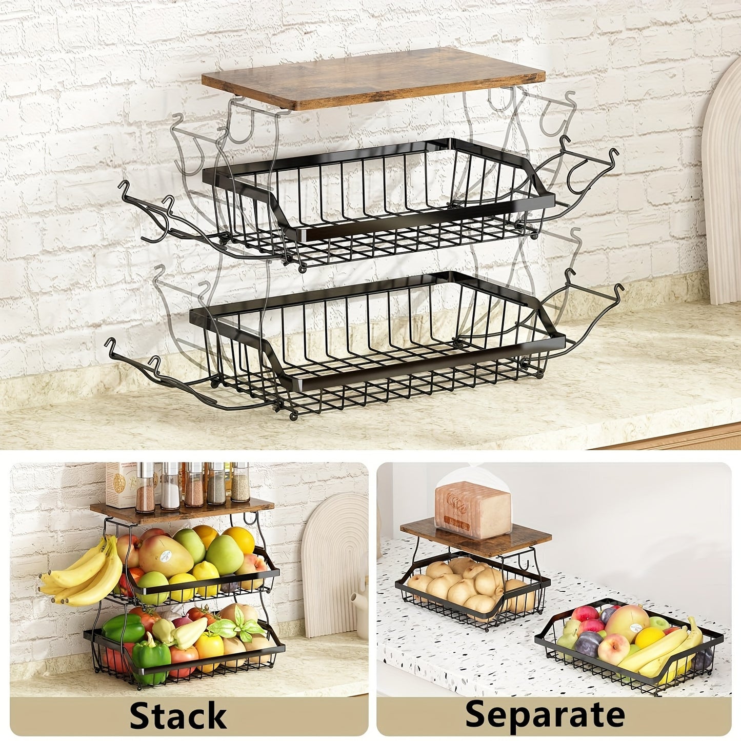 Elegant Fruit Basket