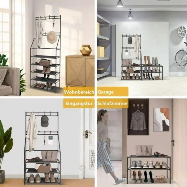 Entryway Organizer Rack