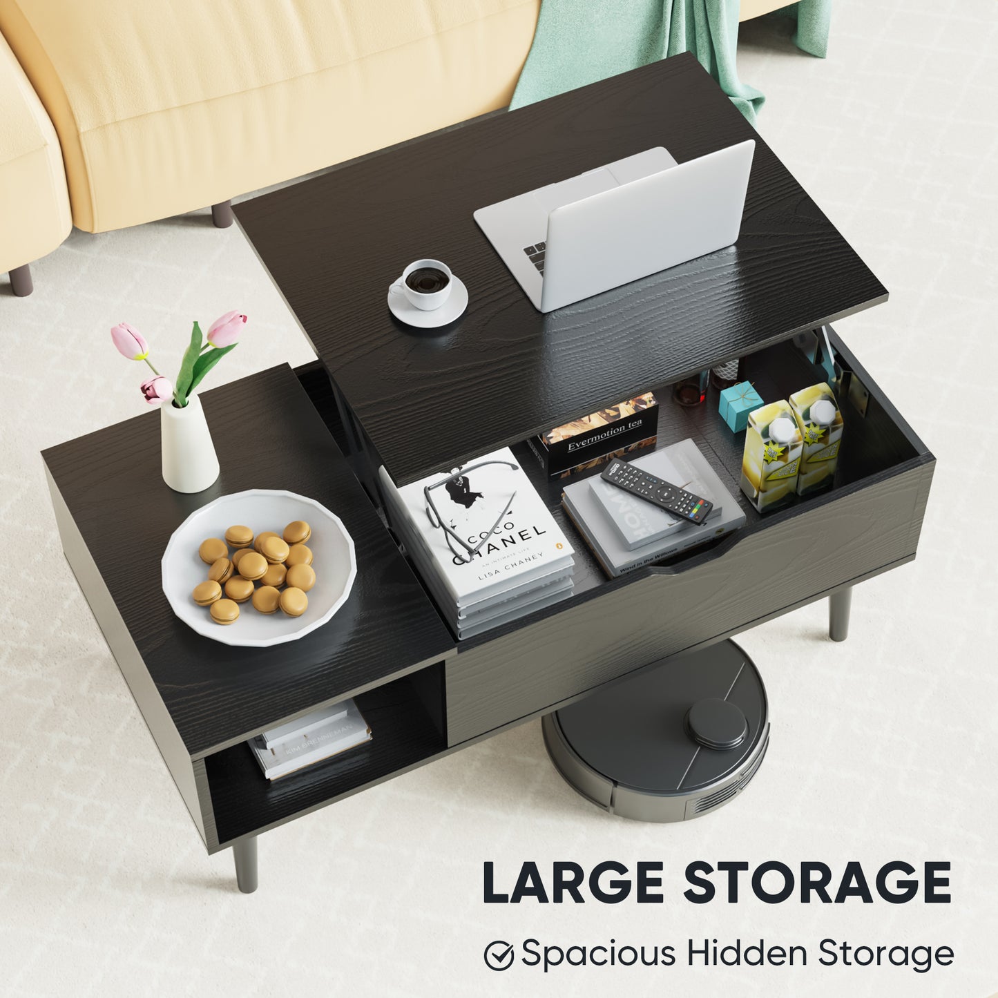 Lift-Top Coffee Table
